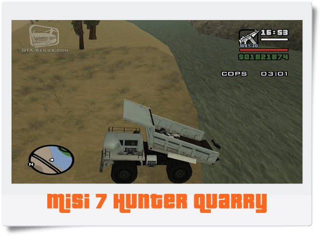 Misi 7 Hunter Quarry GTA San Andreas