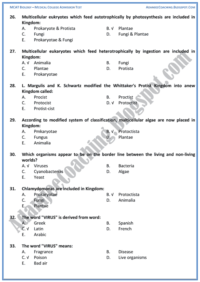 variety-of-life-biology-mcat-preparation-notes