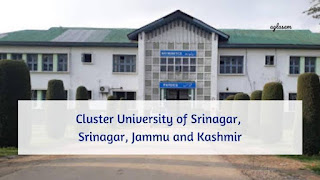 Cluster University Srinagar: New Paper Pattern For UG 1st Sem Under NEP-2020 - Checkout New Pattern