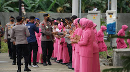  Kapolda Sulbar Kunker ke Polres Mamuju Tengah Pastikan Kinerja Anggotanya