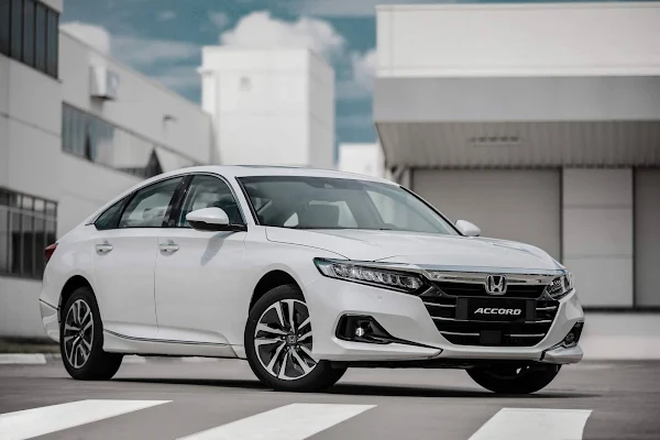 Honda Accord Híbrido 2022 apresentado no Brasil; nas lojas no 2º semestre