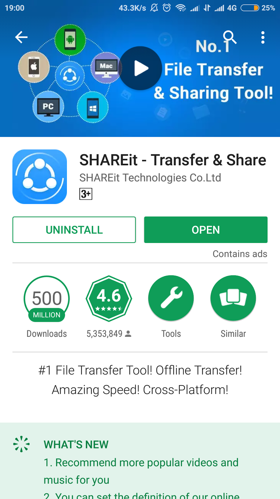 REVIEW SHAREit Solusi Transfer File Cepat Antar Perangkat Step