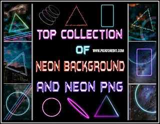 neon background, neon png
