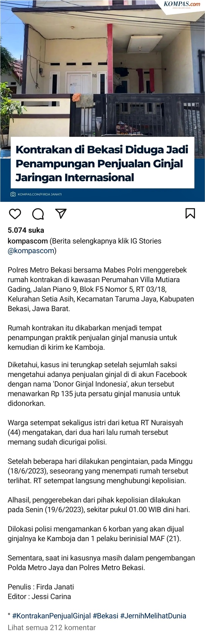 Menulis Berita di Media Sosial