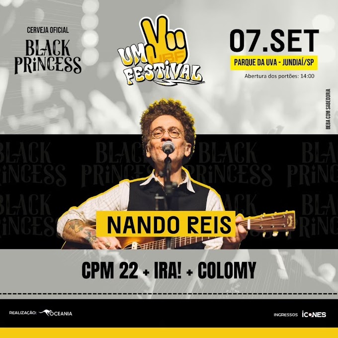 07/09/2024 Shows de Nando Reis, CPM 22, IRA! E Colomy em Jundiaí [Parque da Uva]