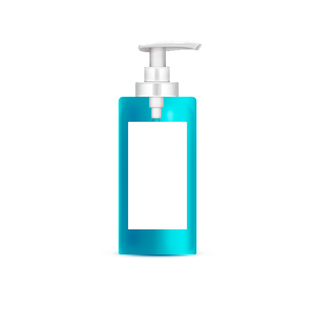 Hand Sanitizer Bottle Mockup Free Download