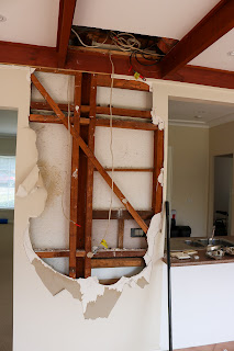 Kitchen Renovation with Structural Steel Beams