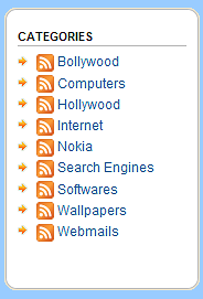 Add Label Rss Feed Link Button To Each Blogger Categories