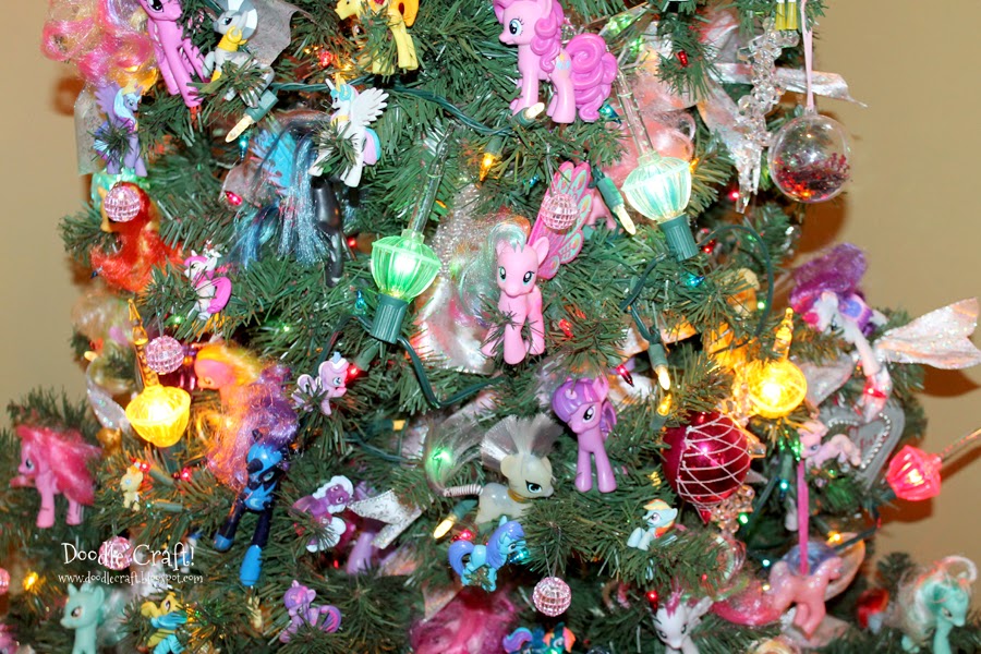 Doodlecraft: My Little Pony Christmas Tree