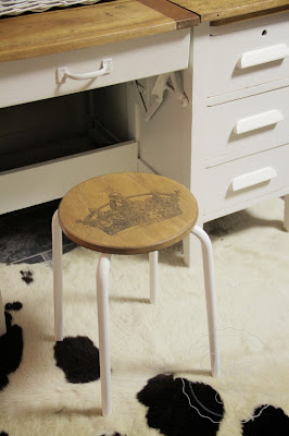 wood projects stool