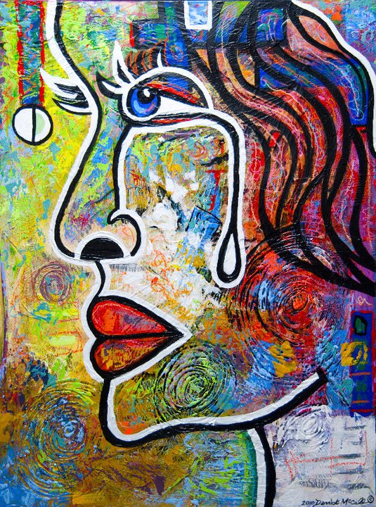 "How Come You Don't Love Me Anymore!"(Original Sold) Giclee on Watercolor Avail.