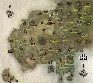 Lineage 2 - C2 World Map