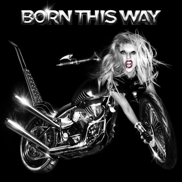 lady gaga born this way cover back. makeup lady gaga born this way