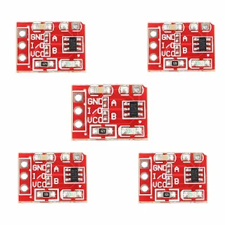 Capacitive Touch Switch Button Self-Lock Module Geekcreit for Arduino - products that work with official Arduino boards 5pcs total hown - store
