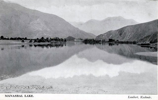 Manasbal Lake Kashmir.