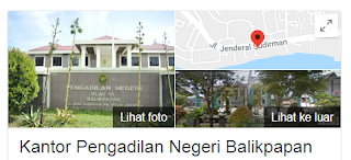 Green area pengadilan negeri balikpapan