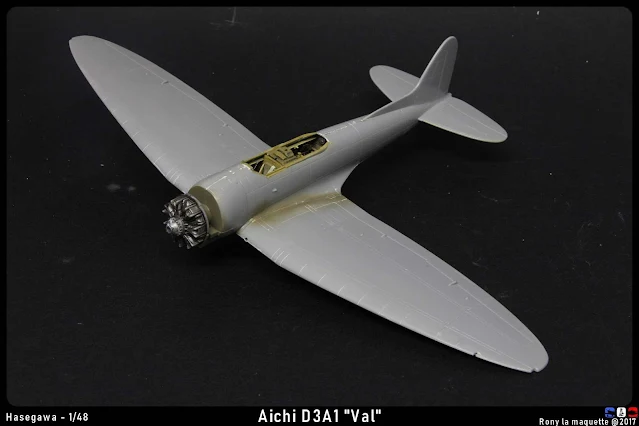 Mise en croix du Aichi D3A1 "VAL"