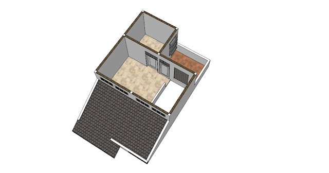  Desain  Rumah  Minimalis  6  x  9  m Desain  Denah Rumah  