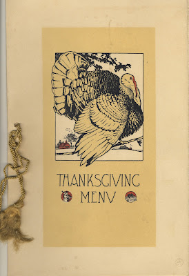 Hotel Victoria Thanksgiving Menu, 1913. San Francisco Ephemera Collection. Courtesy of San Francisco Public Library. 