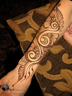 Leaf Mahndi Design