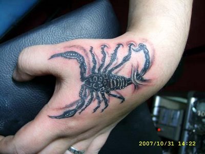 tattoo scorpion tribal