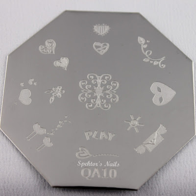 Born Pretty Store Stamping Plate QA10