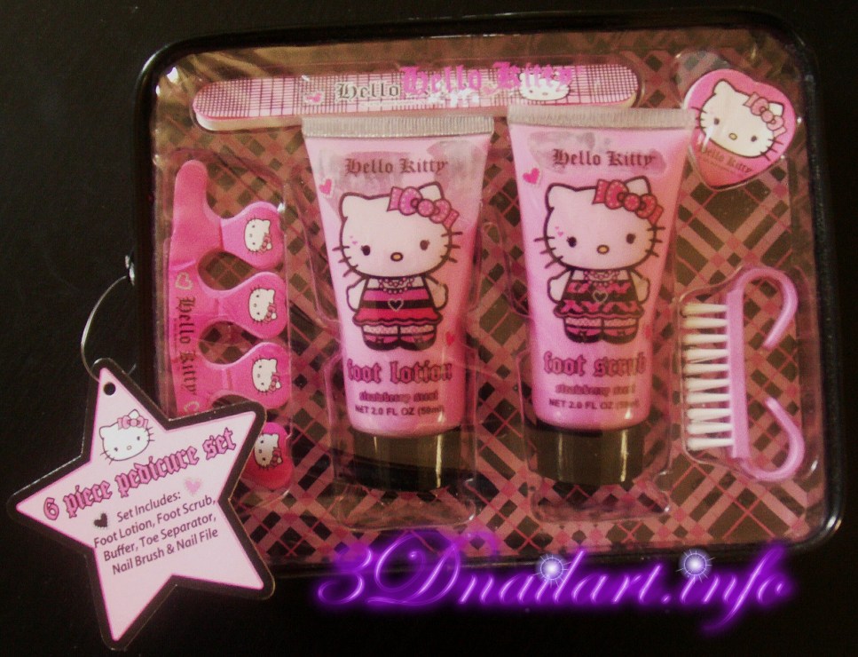 Hello Kitty Pedi Kit Elf Nail