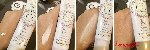 Privia-U; Repairing-BB-Cream; All-in-One-CC-Cream; bb-cream; cc-cream; makeup-korea; kosmetik-korea; beauty-blogger; alas-bedak; blogger-review