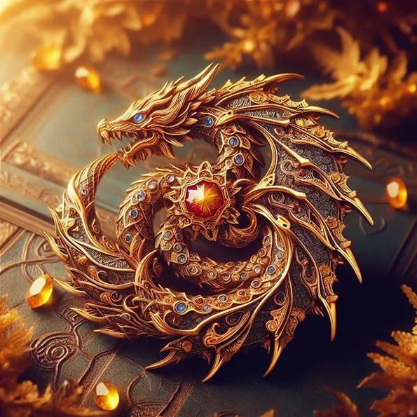 gambar simbol Naga yang menggambarkan Legenda Naga