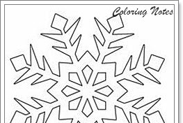 Top 25 Winter Snowflake Coloring Pages Easy, Free and Printable