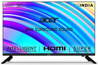 Acer 80 cm(32 inches) Advanced N Series HD LED TV today offer