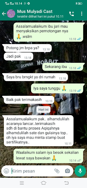 Dokumentasi Paket Kambing Aqiqah