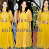 Yellow Crushed Salwar