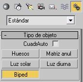 menu para crear biped