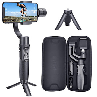 Smartphone Gimbal 3-Axis Handheld Stabilizer for iPhone and Smartphones for YoutuberVlogger