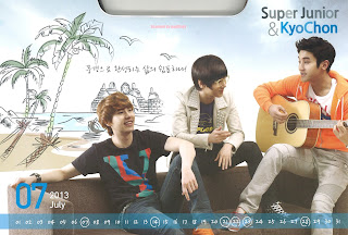 Super Junior Kyochon Calendar 2013 9