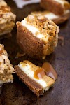 Pumpkin Caramel Cheesecake Bars with a Streusel Topping