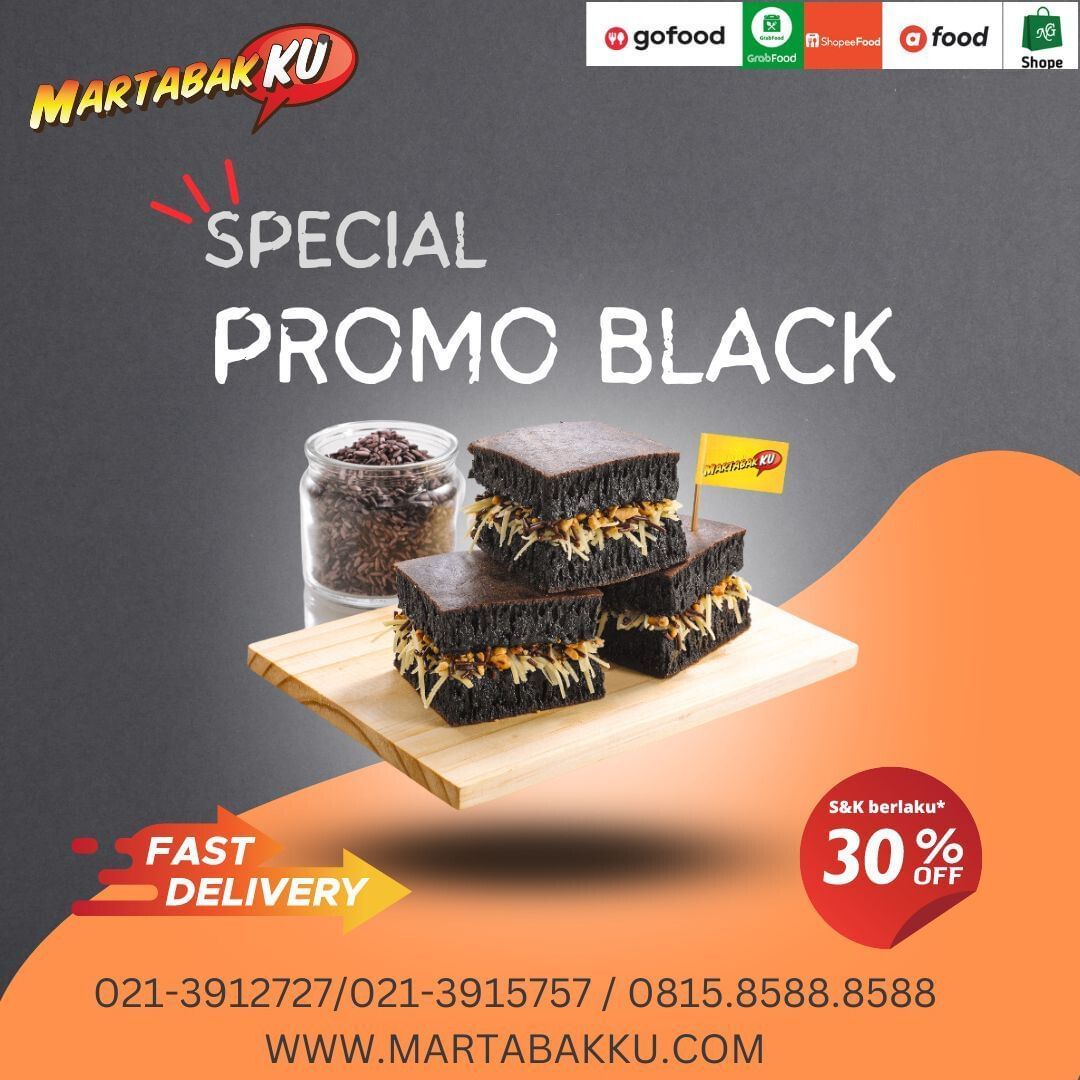 Promo Martabakku Special Black – Diskon 30%