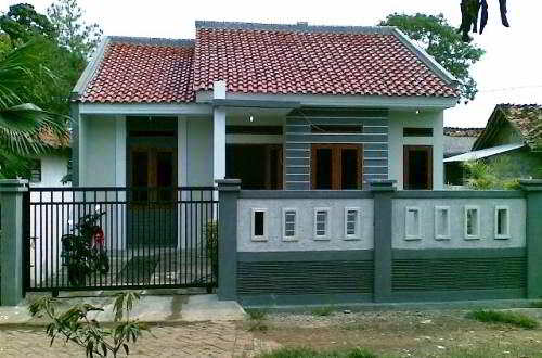 45 desain  rumah  minimalis  sederhana  di  kampung desa  