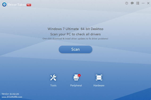 Scan Lenovo G580 Drivers by OSToto Driver Talent