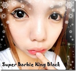 Super Barbie King Black