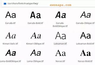 Belajar CSS - Cara Menggunakan Font External dengan CSS (@font-face ...
