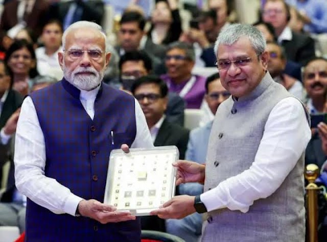 Gwalior News  : सेमिकॉन इंडिया  2-4 September' 2025 में एबीवी-आईआईआईटीएम ग्वालियर का उल्लेख, केंद्रीय मंत्री अश्विनी वैष्णव ने किया सम्मानित