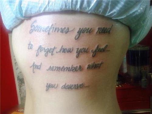 Quote Tattoos