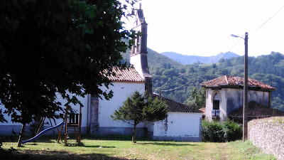 Iglesia de San Martín de Peruyes. Grupo Ultramar Acuarelistas