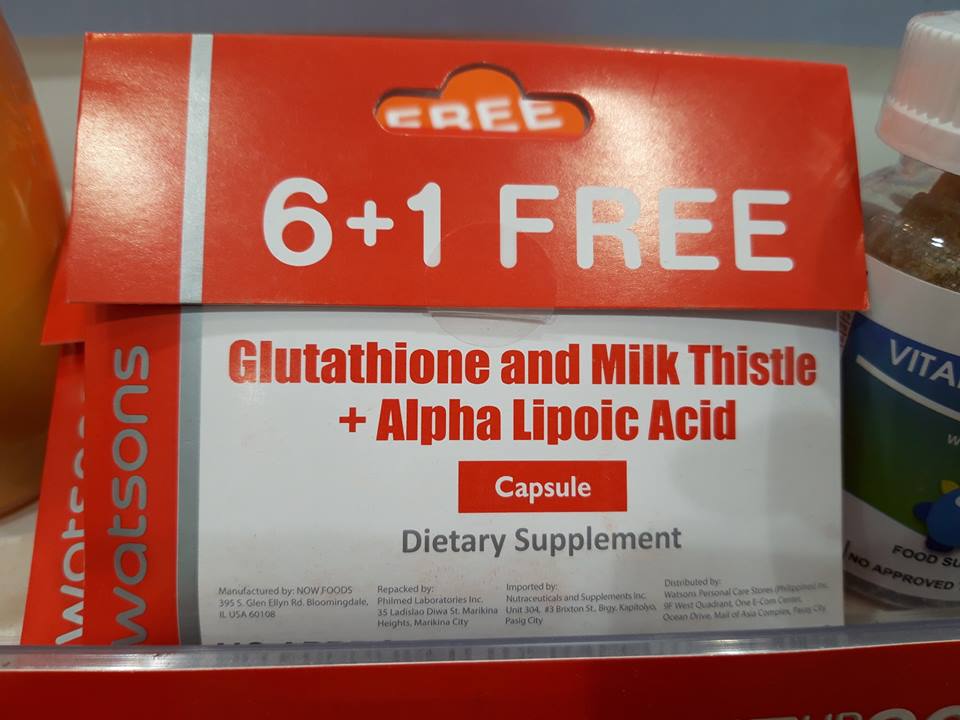 Must Try At Watsons Glutathione Dietary Supplement Updated