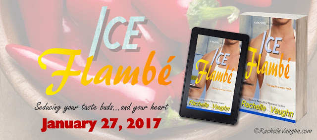 ice flambe by romance author rachelle vaughn