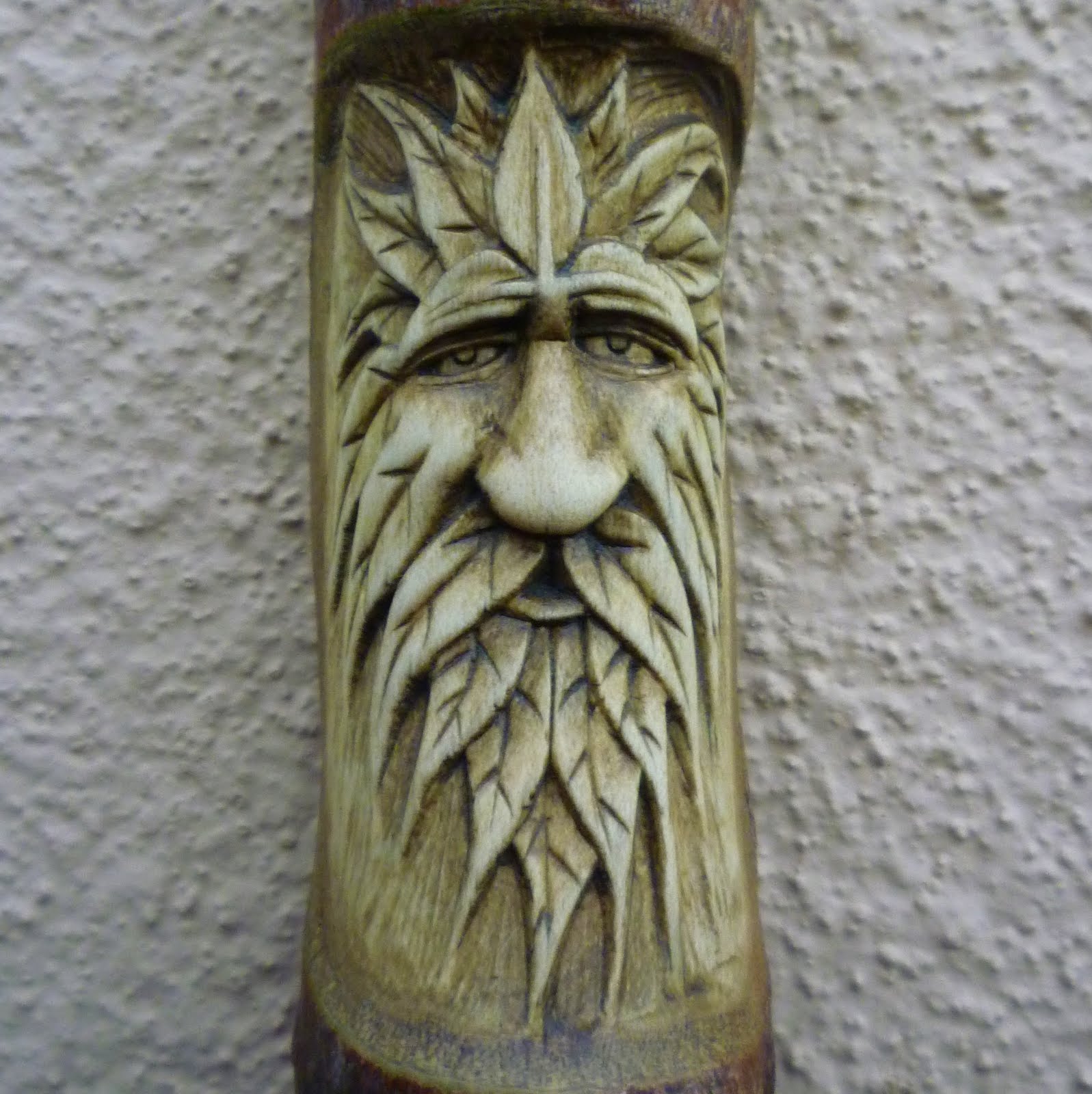 Green Man Carving