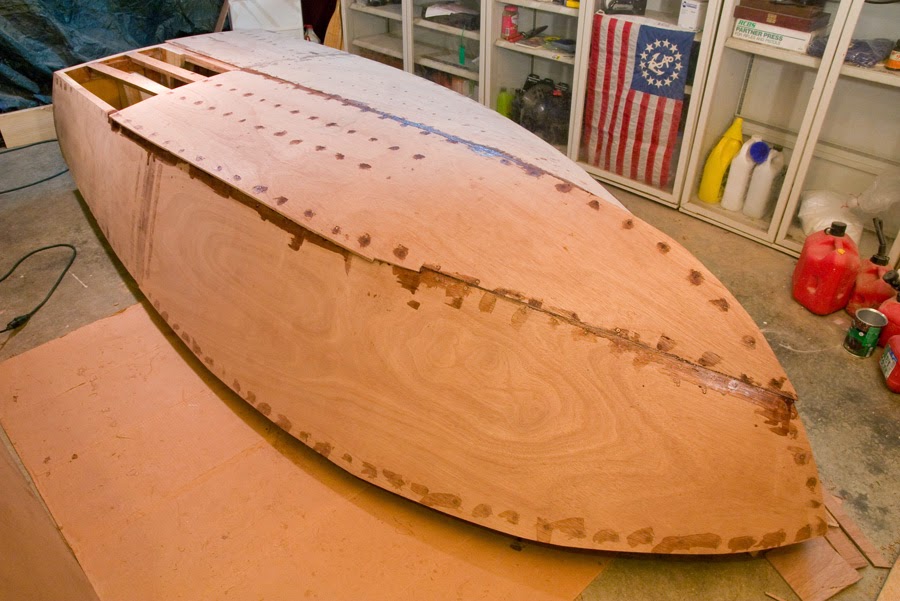 Glen-L Utility hull planking
