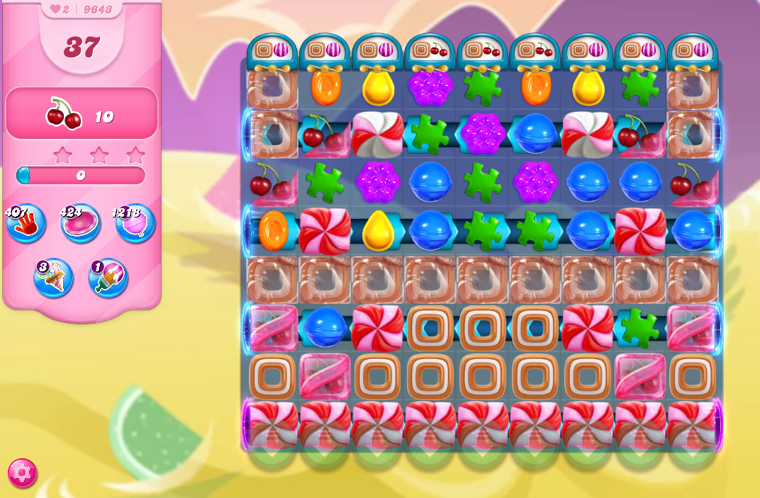 Candy Crush Saga level 9643